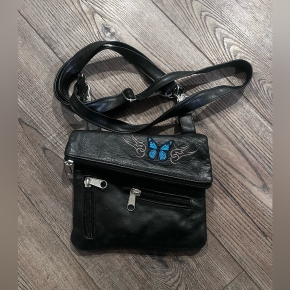 Handbags - Bikers have rights leather riding bag purse